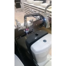SINK MIXER WITH EXTENDED SPOUT (TABLE MOUNTED)WITH 450MM LONG FLEXIBLE HOSE TM-140